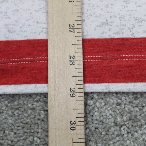 Nike Golf Polo Shirt Mens XL Red/White Dri-Fit Cotton/Polyester Blend S/S - Picture 13 of 13